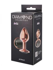 4022-01LOLA АНАЛЬНАЯ ПРОБКА DIAMOND JET SHINE S РОЗОВОЕ ЗОЛОТО 4022-01LOLA АНАЛЬНАЯ ПРОБКА DIAMOND JET SHINE S РОЗОВОЕ ЗОЛОТО