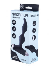 8018-01 Анальная пробка с вибрацией Spice it up New Edition Elation Black 8018-01 Анальная пробка с вибрацией Spice it up New Edition Elation Black