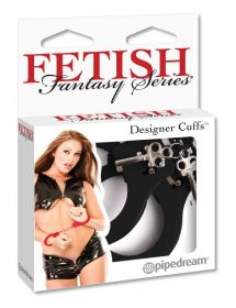PD 3801-23 Наручники металлические Designer Cuffs черные PD 3801-23 Наручники металлические Designer Cuffs черные