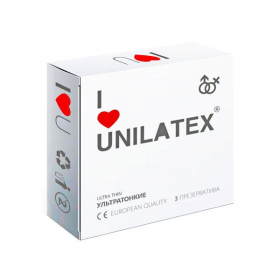 Презервативы Unilatex ультратонкие 3 шт Презервативы Unilatex ультратонкие 3 шт