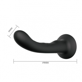 BW-022053 Baile Ultra Harness Curvy Dildo Страпон эргономичный с изогнутой головкой BW-022053 Baile Ultra Harness Curvy Dildo Страпон эргономичный с изогнутой головкой
