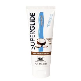 44116 СМАЗКА СЪЕДОБНАЯ НА ВОДНОЙ ОСНОВЕ SUPERGLIDE СО ВКУСОМ КОКОСА 75МЛ 44116 СМАЗКА СЪЕДОБНАЯ НА ВОДНОЙ ОСНОВЕ SUPERGLIDE СО ВКУСОМ КОКОСА 75МЛ