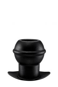 21604 Анальная втулка - тоннель, черная, силикон, 7cm * 3.5cm 21604 Анальная втулка - тоннель, черная, силикон, 7cm * 3.5cm