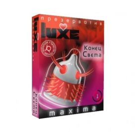 Презервативы Luxe MAXIMA №1 Конец света Презервативы Luxe MAXIMA №1 Конец света