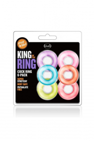 BL-93652 Набор из 6 эрекционных колец King of the Ring