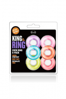 BL-93652 Набор из 6 эрекционных колец King of the Ring