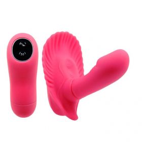 BI-014368W Клиторальный стимулятор Fansy Clamshell с вагинальной пробкой на ДУ BI-014368W Клиторальный стимулятор Fansy Clamshell с вагинальной пробкой на ДУ