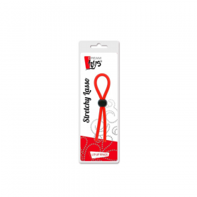 21415 Красное эрекционное лассо с одной бусиной-утяжкой STRETCHY THIN LASSO 21415 Красное эрекционное лассо с одной бусиной-утяжкой STRETCHY THIN LASSO
