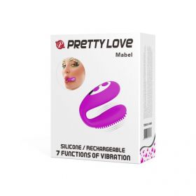 BI-014449 PrettyLove Mabel Вибронасадка для оральных ласк