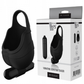 21747 Черный подхват для мошонки с вибрацией VIBRATING SCROTUM TEASER 21747 Черный подхват для мошонки с вибрацией VIBRATING SCROTUM TEASER