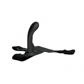 BW-022053 Baile Ultra Harness Curvy Dildo Страпон эргономичный с изогнутой головкой BW-022053 Baile Ultra Harness Curvy Dildo Страпон эргономичный с изогнутой головкой