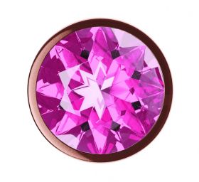 4023-02 АНАЛЬНАЯ ПРОБКА DIAMOND QUARTZ SHINE L РОЗОВОЕ ЗОЛОТО 4023-02 АНАЛЬНАЯ ПРОБКА DIAMOND QUARTZ SHINE L РОЗОВОЕ ЗОЛОТО