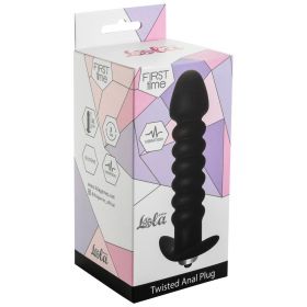 5007-03 АНАЛЬНАЯ ПРОБКА С ВИБРАЦИЕЙ TWISTED ANAL PLUG BLACK 5007-03 АНАЛЬНАЯ ПРОБКА С ВИБРАЦИЕЙ TWISTED ANAL PLUG BLACK