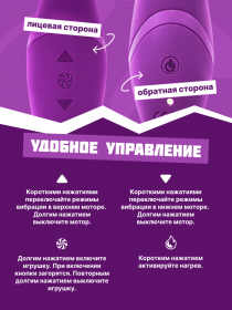 1018-03LOLA НАГРЕВАЮЩИЙСЯ ВОНД HEATING WAND PURPLE 1018-03LOLA НАГРЕВАЮЩИЙСЯ ВОНД HEATING WAND PURPLE