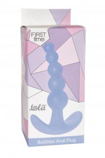 5001-02 АНАЛЬНАЯ ПРОБКА BUBBLES ANAL PLUG BLUE