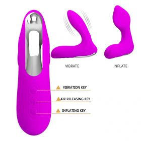 BI-014463-1 Вибромассажер-стимулятор простаты с функцией разширения PrettyLove Leonard BI-014463-1 Вибромассажер-стимулятор простаты с функцией разширения PrettyLove Leonard