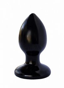 420700 ПЛАГ-МАССАЖЕР ДЛЯ ПРОСТАТЫ BLACK MAGNUM 7 В ЛАМИНАТЕ L 100 мм, D 45 мм, цвет чёрный 420700 ПЛАГ-МАССАЖЕР ДЛЯ ПРОСТАТЫ BLACK MAGNUM 7 В ЛАМИНАТЕ L 100 мм, D 45 мм, цвет чёрный