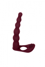 1203-02 ВИБРОНАСАДКА ДЛЯ ДВОЙНОГО ПРОНИКНОВЕНИЯ PURE PASSION FARNELL WINE RED 1203-02 ВИБРОНАСАДКА ДЛЯ ДВОЙНОГО ПРОНИКНОВЕНИЯ PURE PASSION FARNELL WINE RED
