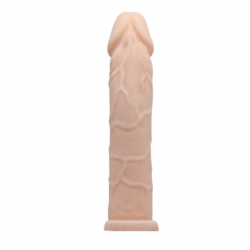 BI-026227 PrettyLove Penis sleeve 7 закрытая насадка реалистик на фаллос,удлинитель + 5см BI-026227 PrettyLove Penis sleeve 7 закрытая насадка реалистик на фаллос,удлинитель + 5см