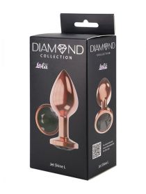 4022-02 АНАЛЬНАЯ ПРОБКА DIAMOND JET SHINE L РОЗОВОЕ ЗОЛОТО 4022-02 АНАЛЬНАЯ ПРОБКА DIAMOND JET SHINE L РОЗОВОЕ ЗОЛОТО