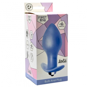 5006-02lola АНАЛЬНАЯ ПРОБКА С ВИБРАЦИЕЙ BULB ANAL PLUG BLUE 5006-02lola АНАЛЬНАЯ ПРОБКА С ВИБРАЦИЕЙ BULB ANAL PLUG BLUE