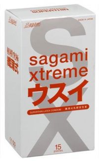 143147 Презервативы SAGAMI Xtreme 0.04мм ультратонкие 15шт. 143147 Презервативы SAGAMI Xtreme 0.04мм ультратонкие 15шт.