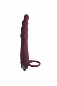 1201-02 ВИБРОНАСАДКА ДЛЯ ДВОЙНОГО ПРОНИКНОВЕНИЯ PURE PASSION BRAMBLE WINE RED 1201-02 ВИБРОНАСАДКА ДЛЯ ДВОЙНОГО ПРОНИКНОВЕНИЯ PURE PASSION BRAMBLE WINE RED
