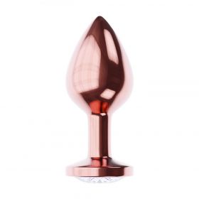 4021-02 АНАЛЬНАЯ ПРОБКА DIAMOND MOONSTONE SHINE L РОЗОВОЕ ЗОЛОТО 4021-02 АНАЛЬНАЯ ПРОБКА DIAMOND MOONSTONE SHINE L РОЗОВОЕ ЗОЛОТО