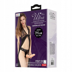 BW-022088NR Страпон двойной Твердые фаллоимитаторы BW-022088NR Страпон двойной Твердые фаллоимитаторы