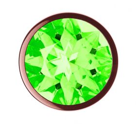 4027-01LOLA АНАЛЬНАЯ ПРОБКА DIAMOND EMERALD SHINE S РОЗОВОЕ ЗОЛОТО 4027-01LOLA АНАЛЬНАЯ ПРОБКА DIAMOND EMERALD SHINE S РОЗОВОЕ ЗОЛОТО
