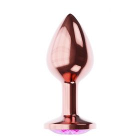 4023-02 АНАЛЬНАЯ ПРОБКА DIAMOND QUARTZ SHINE L РОЗОВОЕ ЗОЛОТО 4023-02 АНАЛЬНАЯ ПРОБКА DIAMOND QUARTZ SHINE L РОЗОВОЕ ЗОЛОТО