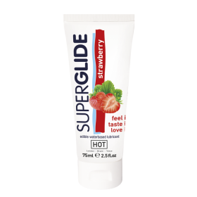 44119 СМАЗКА СЪЕДОБНАЯ НА ВОДНОЙ ОСНОВЕ SUPERGLIDE СО ВКУСОМ КЛУБНИКИ 75МЛ