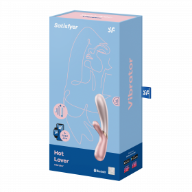 4002538 Вибромассажер Satisfyer Hot Lover с возможностью управления через приложение - розовый