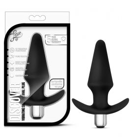BL-10585 Чёрная анальная вибропробка Luxe Discover — 12 7 см. — 12см 7мм х 3см 5мм BL-10585 Чёрная анальная вибропробка Luxe Discover — 12 7 см. — 12см 7мм х 3см 5мм
