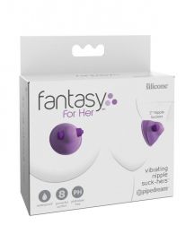 PD4920-12 Виброприсоски-стимуляторы на соски Vibrating Nipple Suck-Hers серии Fantasy For Her PD4920-12 Виброприсоски-стимуляторы на соски Vibrating Nipple Suck-Hers серии Fantasy For Her