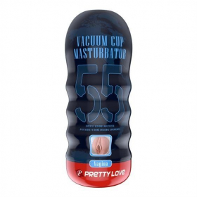 BM-00900T58 Мастурбатор-вагина в тубе Pretty Love Vacuum Cup Masturbator 55 Vagina