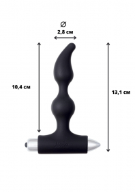 8018-01 Анальная пробка с вибрацией Spice it up New Edition Elation Black 8018-01 Анальная пробка с вибрацией Spice it up New Edition Elation Black