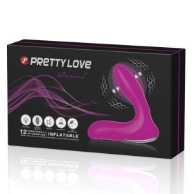 BI-014463-1 Вибромассажер-стимулятор простаты с функцией разширения PrettyLove Leonard BI-014463-1 Вибромассажер-стимулятор простаты с функцией разширения PrettyLove Leonard