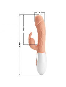 BI-014962R Вибраторы "Кролик" - Rabbit - Вибратор кролик реалистик BI-014962R Вибраторы "Кролик" - Rabbit - Вибратор кролик реалистик